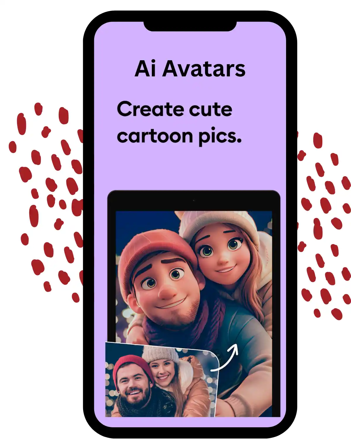 Ai Avatar Cartoons effect