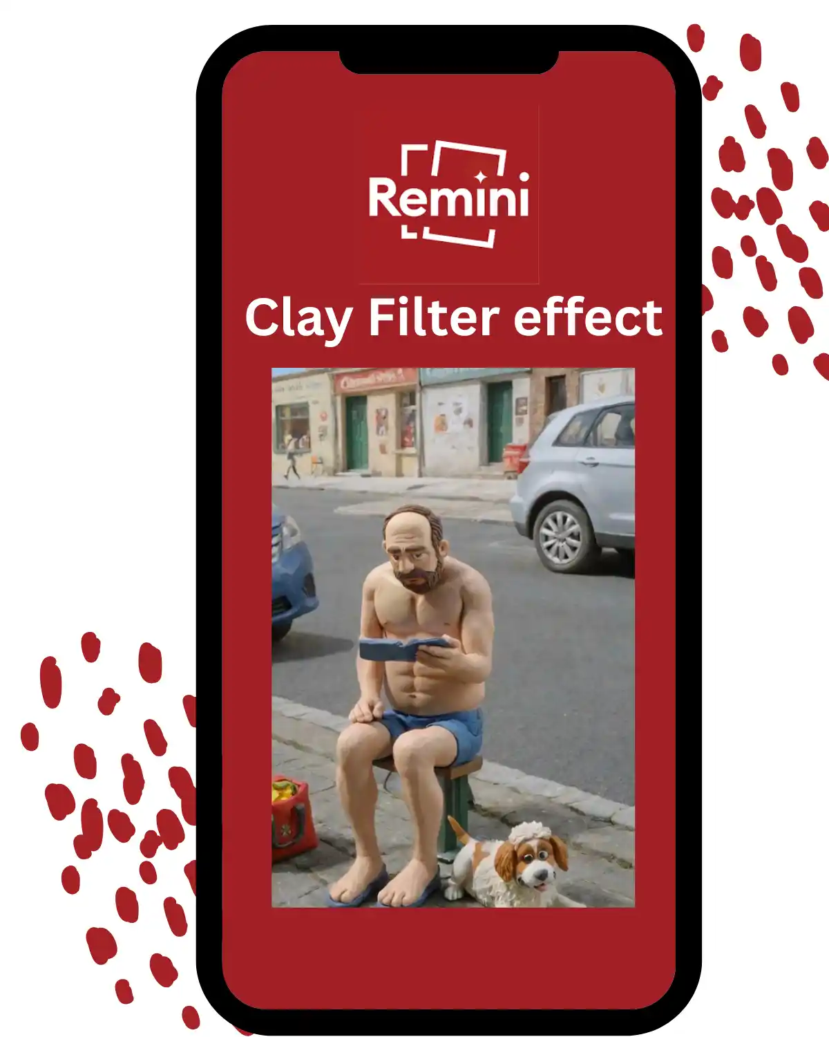 Clay filter effect